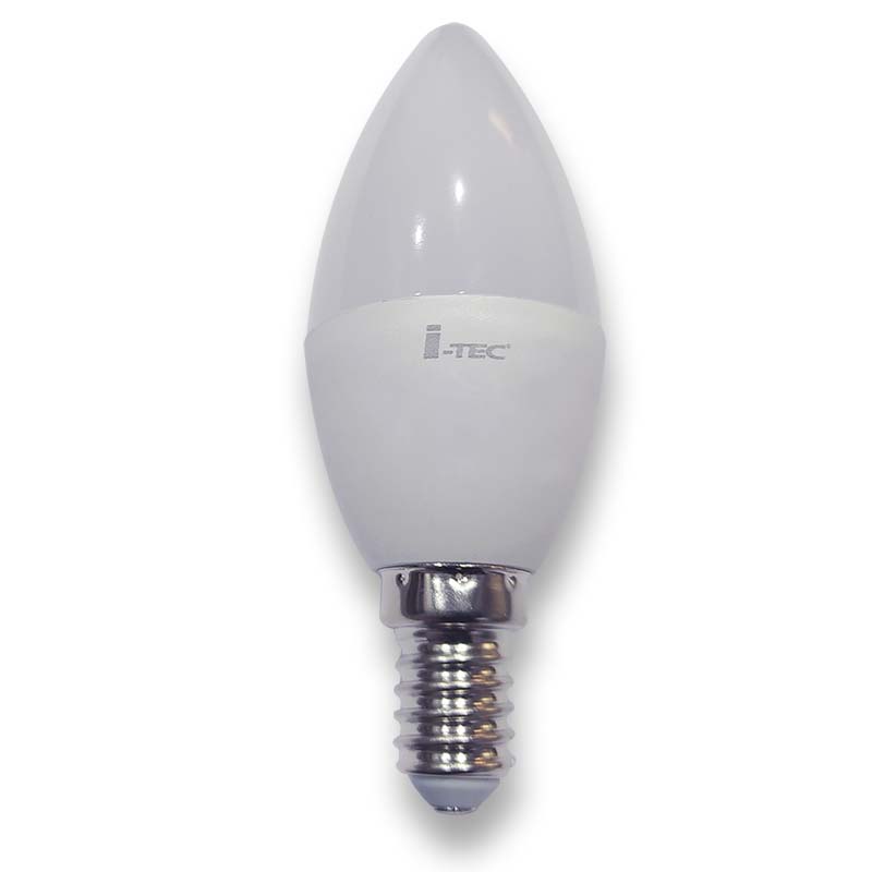 BOMBILLA VELA LED MATE 6W E14 - 6000K